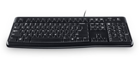 Logitech Keyboard K120 for Business klawiatura USB QWERTZ Czeski Czarny