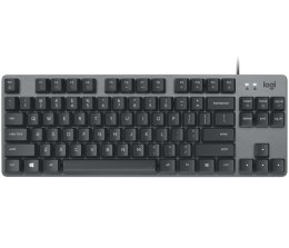 Logitech K835 TKL Mechanical Keyboard klawiatura USB Skandynawia Grafitowy, Szary