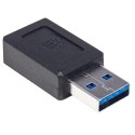 Manhattan 354714 zmieniacz płci / kabli USB-A USB-C Czarny