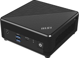 MSI Cubi N ADL-002EU Intel® N N100 4 GB DDR4-SDRAM 128 GB SSD Windows 11 Pro Mini PC Czarny