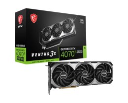 MSI VENTUS GEFORCE RTX 4070 Ti SUPER 16G 3X karta graficzna NVIDIA 16 GB GDDR6X