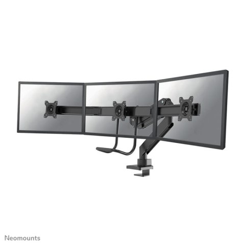 Neomounts NM-D775DX3BLACK uchwyt / stojak do monitorów 68,6 cm (27") Czarny Biurko