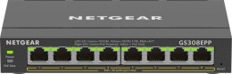 NETGEAR 8-Port Gigabit Ethernet High-Power PoE+ Plus Switch (GS308EPP) Zarządzany L2/L3 Gigabit Ethernet (10/100/1000) Obsługa P