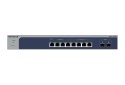 NETGEAR 8-Port Multi-Gigabit/10G Ethernet Smart Switch with 2 SFP+ Ports (MS510TXM) Zarządzany L2+ 10G Ethernet (100/1000/10000)