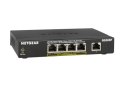 NETGEAR GS305Pv2 Nie zarządzany Gigabit Ethernet (10/100/1000) Obsługa PoE Czarny