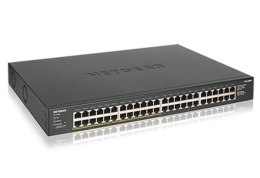 NETGEAR GS348PP Nie zarządzany Gigabit Ethernet (10/100/1000) Obsługa PoE Czarny