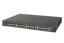 NETGEAR GS348PP Nie zarządzany Gigabit Ethernet (10/100/1000) Obsługa PoE Czarny