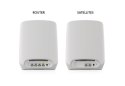 NETGEAR Orbi RBK763S Tri-band (2.4 GHz/5 GHz/5 GHz) Wi-Fi 6 (802.11ax) Biały 7 Wewnętrzne