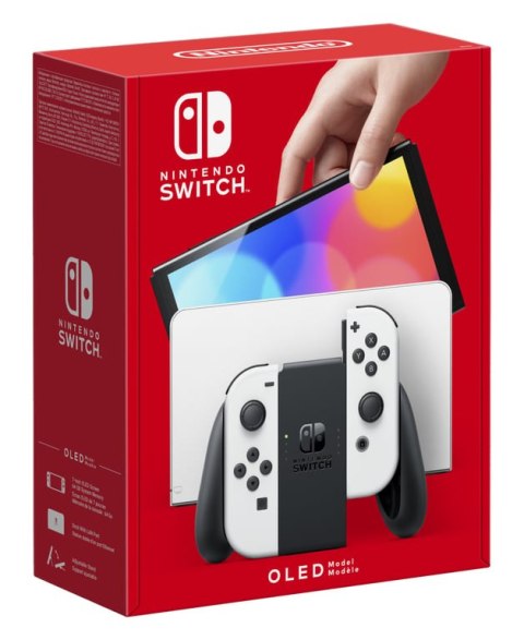 Nintendo Switch OLED przenośna konsola do gier 17,8 cm (7") 64 GB Ekran dotykowy Wi-Fi Biały