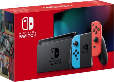 Nintendo Switch przenośna konsola do gier 15,8 cm (6.2") 32 GB Ekran dotykowy Wi-Fi Niebieski, Szary, Czerwony