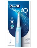 Oral-B IOSERIES3ICE szczoteczka elektryczna Dorosły Obrotowo-pulsacyjna szczoteczka do zębów Niebieski