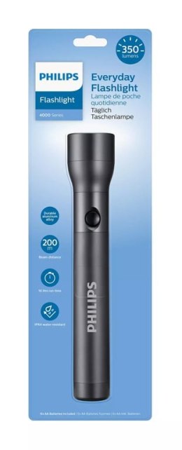 Philips SFL4003T/10 latarka Czarny Latarka na przycisk LED