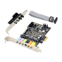 ProXtend PX-AU-21565 karta dźwiękowa Wewnętrzny 7.1 kan. PCI-E