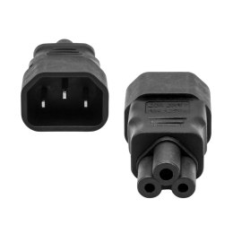 ProXtend PC-C14C5-000 adapter wtyczek zasilających C14 C5 Czarny