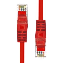 ProXtend V-5UTP-0025R kabel sieciowy Czerwony 0,25 m Cat5e U/UTP (UTP)