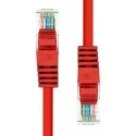 ProXtend 5UTP-003R kabel sieciowy Czerwony 0,3 m Cat5e U/UTP (UTP)