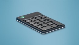 R-Go Tools Klawiatura numeryczna R-Go Numpad Break, ergonomiczna klawiatura numeryczna z oprogramowaniem pauzy, Bluetooth, biała