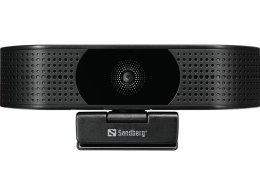 Sandberg 134-28 kamera internetowa 8,3 MP 3840 x 2160 px USB 2.0 Czarny