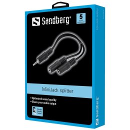 Sandberg MiniJack Splitter 1->2