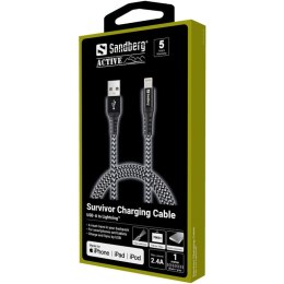 Sandberg Survivor Lightning Cable 1M