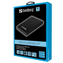 Sandberg USB 3.0 to SATA Box 2.5''