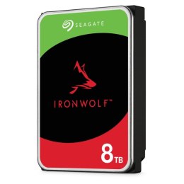 Seagate IronWolf ST8000VN004 dysk twardy 8 TB 7200 RPM 256 MB 3.5