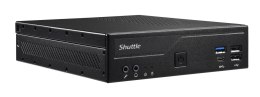 Shuttle DH610 komputer typu barebone Wielkość PC 1.3L Czarny LGA 1700