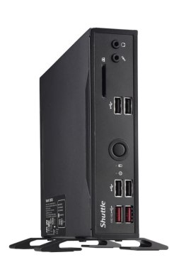 Shuttle DS20U3V2 komputer typu barebone Wielkość PC 1.3L Czarny Intel SoC i3-10110U 2,1 GHz