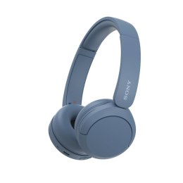 Sony WH-CH520 Zestaw słuchawkowy Bezprzewodowy Opaska na głowę Połączenia/muzyka USB Type-C Bluetooth Niebieski