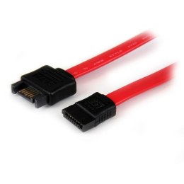 StarTech 0.3m SATA kabel SATA 0,3 m SATA 7-pin Czarny, Czerwony