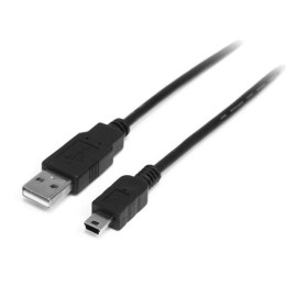 StarTech 0.5m USB/Mini USB kabel USB 0,5 m USB 2.0 USB A Mini-USB B Czarny