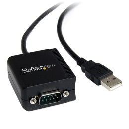 StarTech ICUSB2321FIS zmieniacz płci / kabli DB-9 USB A Czarny