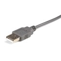 StarTech ICUSB232DB25 kabel równoległy Szary 0,9 m USB Typu-A DB-9