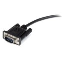 StarTech MXT1002MBK kabel równoległy Czarny 2 m DB-9