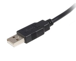 StarTech USB2HAB1M kabel USB USB 2.0 1 m USB A USB B Czarny