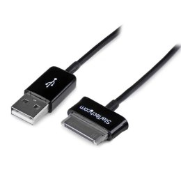 StarTech USB2SDC2M kabel do telefonu Czarny 2 m USB A Samsung 30-pin