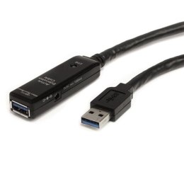 StarTech USB3AAEXT10M kabel USB 10 m USB 3.2 Gen 1 (3.1 Gen 1) USB A Czarny