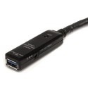 StarTech USB3AAEXT3M kabel USB 3 m USB 3.2 Gen 1 (3.1 Gen 1) USB A Czarny