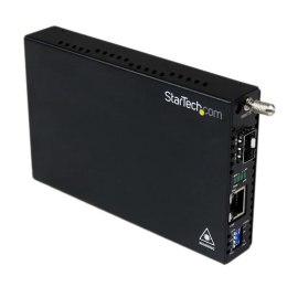 StarTech ET91000SFP2 konwerter sieciowy 1250 Mbit/s Czarny