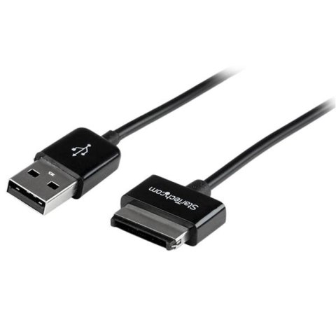 StarTech USB2ASDC3M kabel do telefonu Czarny 3 m USB A Asus 40-pin