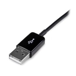 StarTech USB2SDC3M kabel do telefonu Czarny 3 m USB A Samsung 30-pin