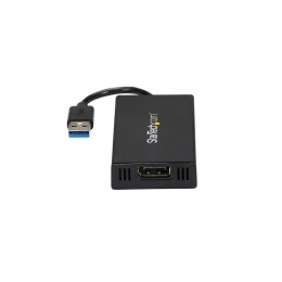 StarTech USB32DP4K zewnętrzna karta graficzna usb 3840 x 2160 px Czarny