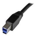 StarTech USB3SAB10M kabel USB 10 m USB 3.2 Gen 1 (3.1 Gen 1) USB A USB B Czarny