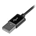 StarTech USBLT1MB kabel Lightning 1 m Czarny