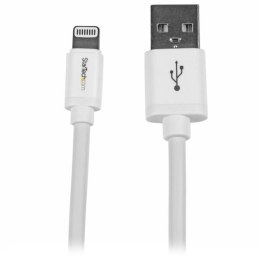 StarTech USBLT2MW kabel Lightning 2 m Biały