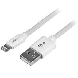 StarTech USBLT2MW kabel Lightning 2 m Biały