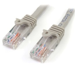 StarTech 45PAT50CMGR kabel sieciowy Szary 0,5 m Cat5e U/UTP (UTP)