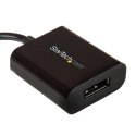 StarTech CDP2DP zewnętrzna karta graficzna usb 3840 x 2160 px Czarny