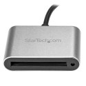 StarTech CFASTRWU3C czytnik kart USB 3.2 Gen 1 (3.1 Gen 1) Type-C Czarny, Srebrny