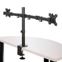 StarTech ARMDUAL2 uchwyt / stojak do monitorów 81,3 cm (32") Czarny Biurko